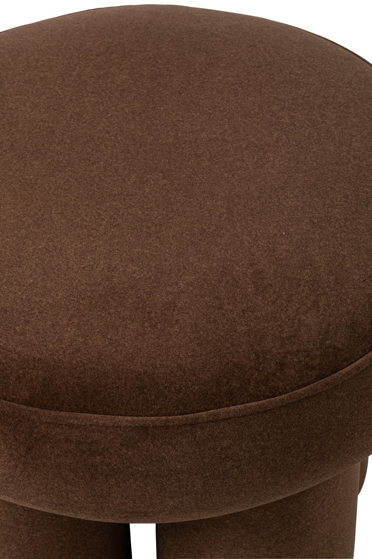 Poef Poten Multiplex/Stof Taupe Small J-Line