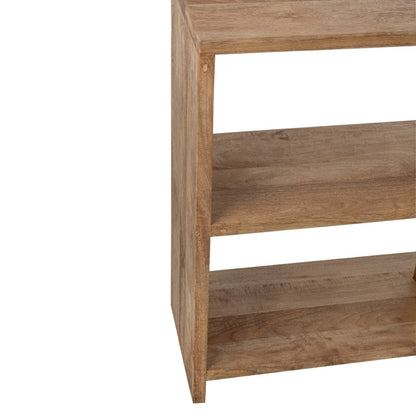 Boekenkast Mangohout Naturel J-Line