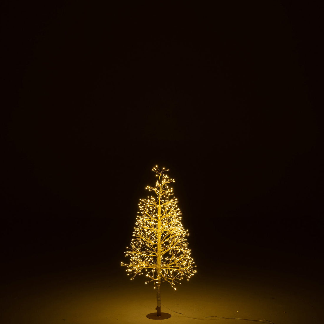 Kerstboom Led Warm Witte Lichten Ijzer Goudkleurig Small H80cm J-Line