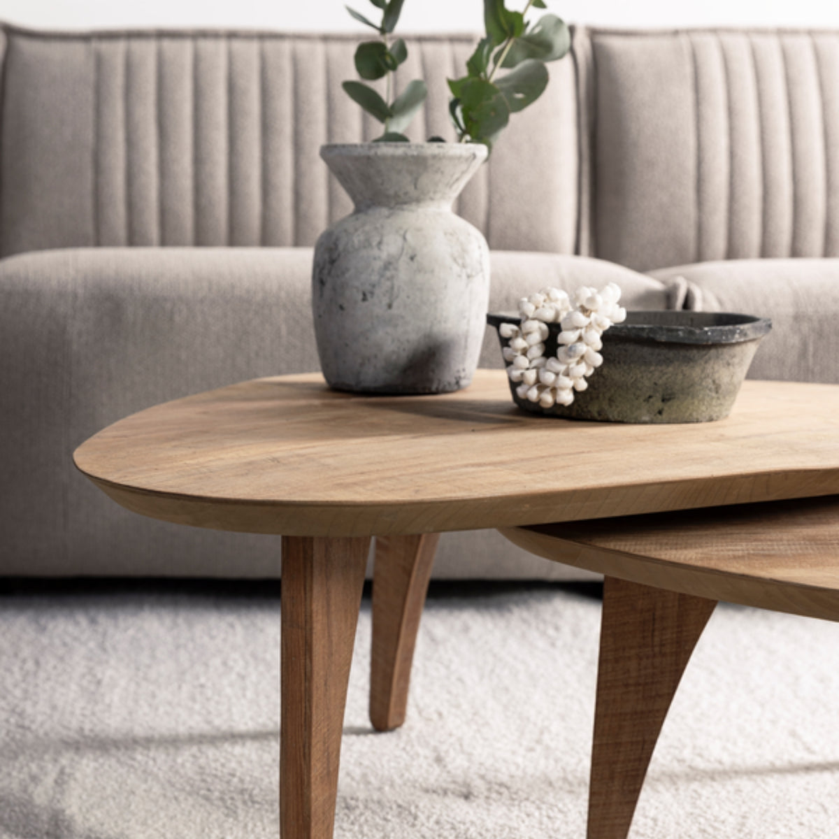 DTP Home Bliss Salontafel Pebble Teak