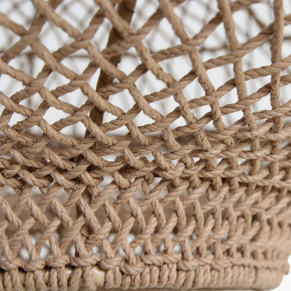 Raw Materials Hanglamp Corda Touw Naturel Set van 2