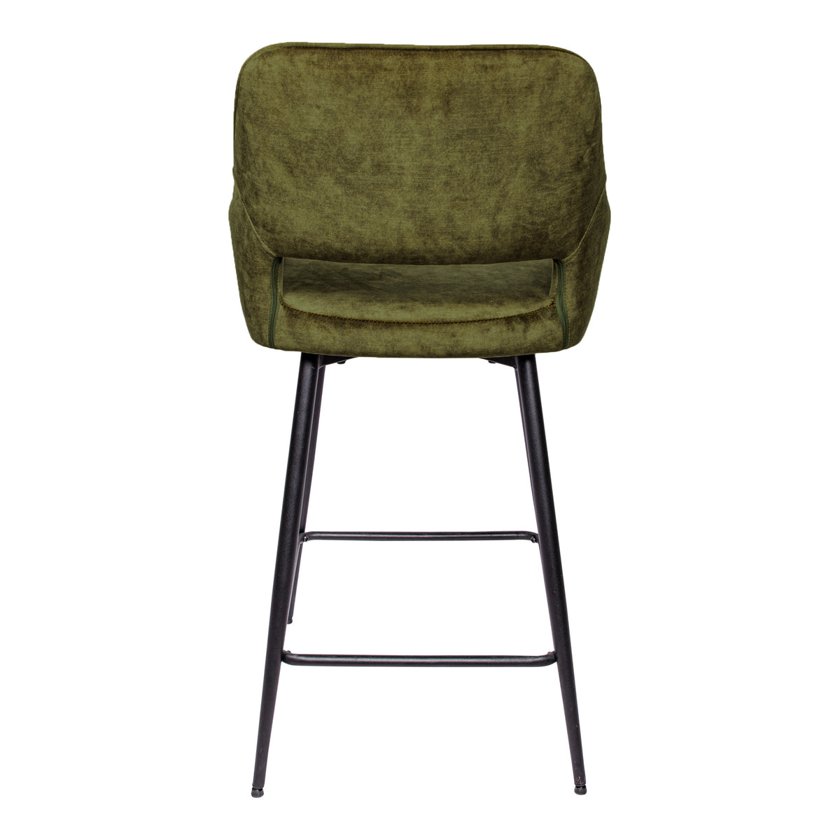 Barstoel Fal Low Velvet Groen Set van 2 PTMD