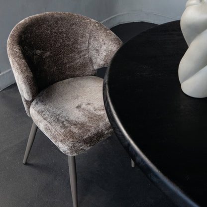 Eetkamerstoel Ares Grey Aphrodite 7 Mocco Clay Leg PTMD