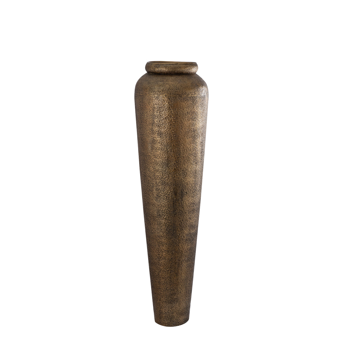 Bloempot Zavir - 56x56x198 cm - Aluminium - Goud PTMD