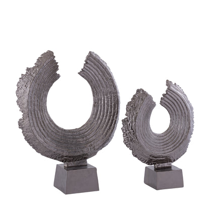 Deco Object Apolline S - 33x12x43 cm - Aluminium - Brons PTMD