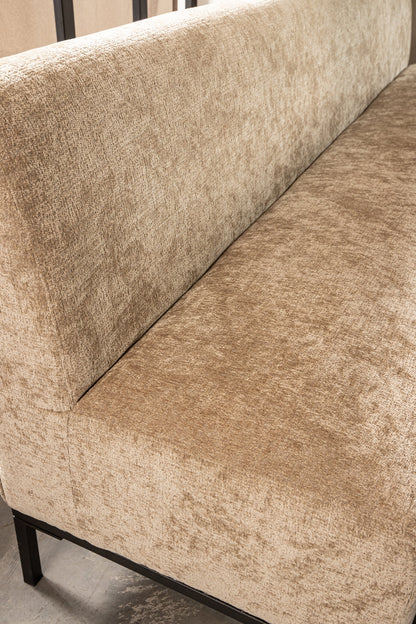 Eetkamerbank Xania Crème 200cm PTMD