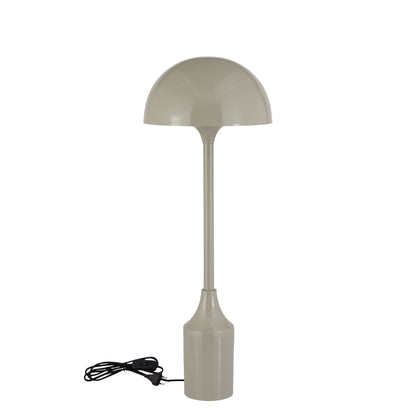 Tanaiya Cream Round Iron Table Lamp Round Cap PTMD