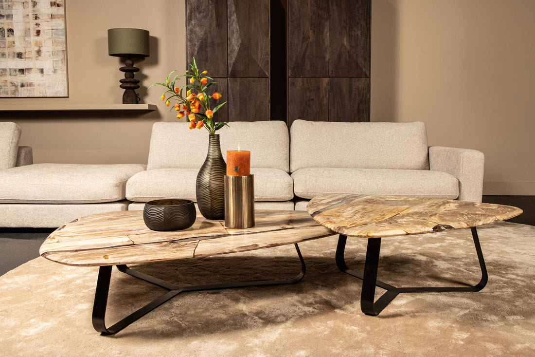 Salontafel Deeba Petrified wood 95 PTMD