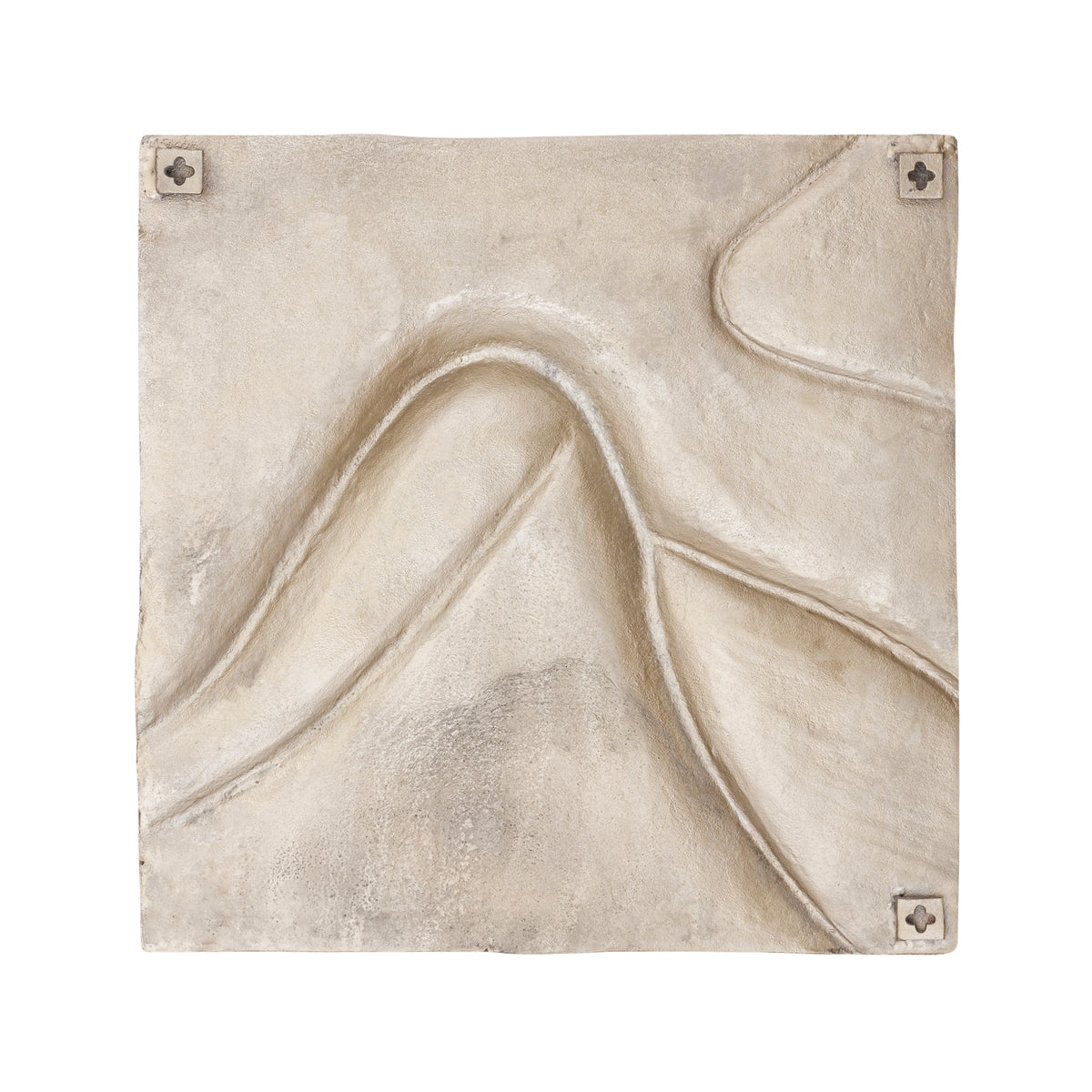 Wandpaneel Gihan L - 70x5x70 cm - Aluminium - Goud PTMD