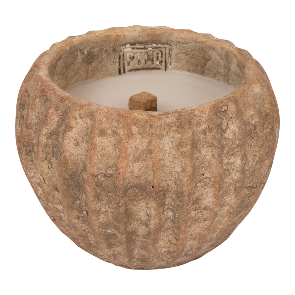 Yasmeene Cement Buitenkaars Bruin Ø16cm PTMD