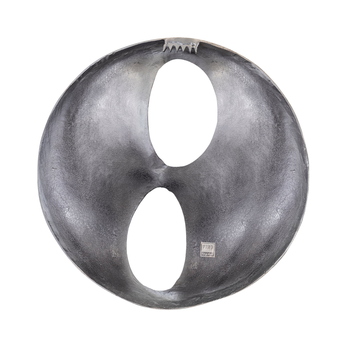 Wandpaneel Deuie - 70x10x70 cm - Aluminium - Zilver PTMD