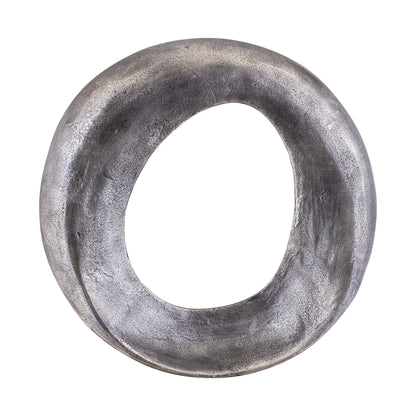 Wandpaneel Daweson L - 70x7x70 cm - Aluminium - Zilver PTMD