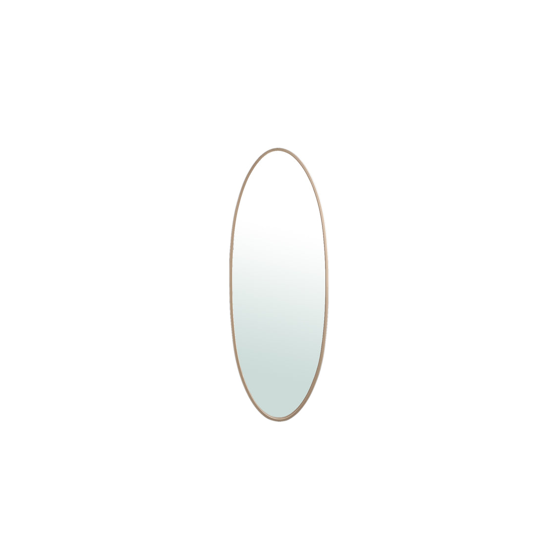 Serine Sand Steel Oval Mirror Small 50x3,5x140cm PTMD