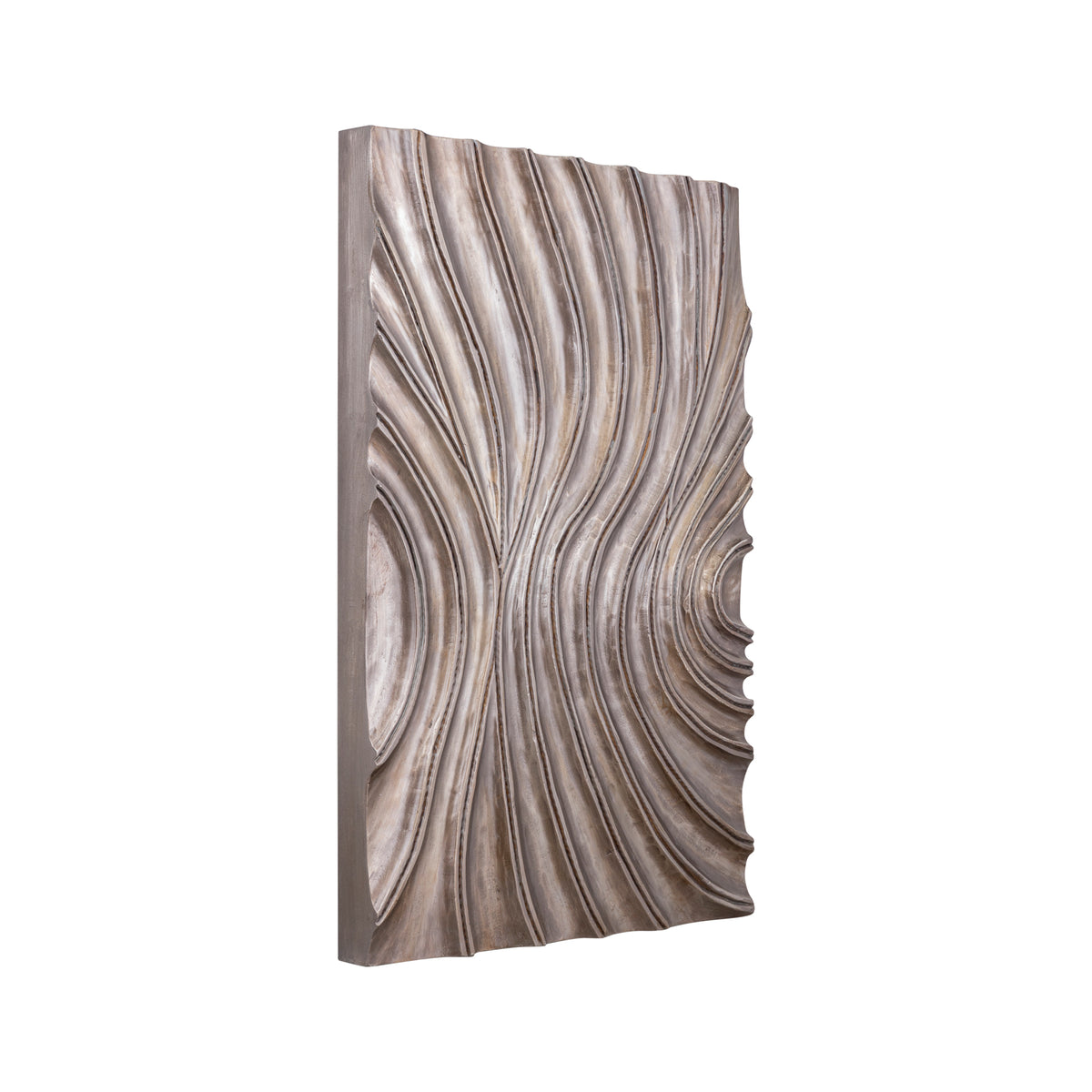Reddie Wavvy Bruin Glimmend Wandpaneel Small 60x90cm PTMD