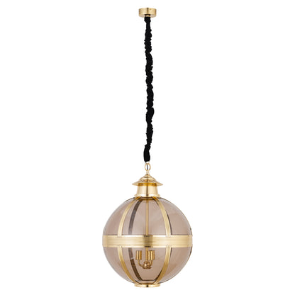 Hanglamp Mikk Rond Large - Ø66x91 cm - Glas - Messing PTMD