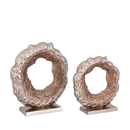Coolan Gegoten Aluminium Beeld Rond S PTMD