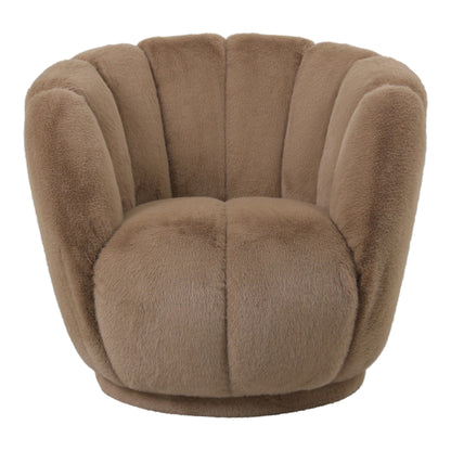 Furia Mocca Fauteuil Fur PTMD