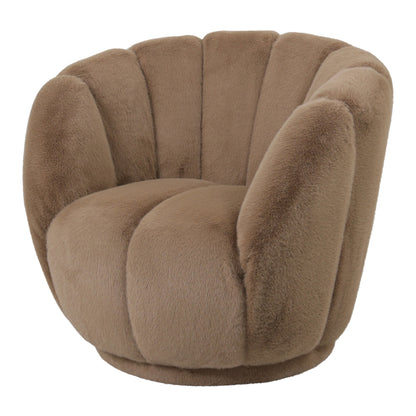 Furia Mocca Fauteuil Fur PTMD
