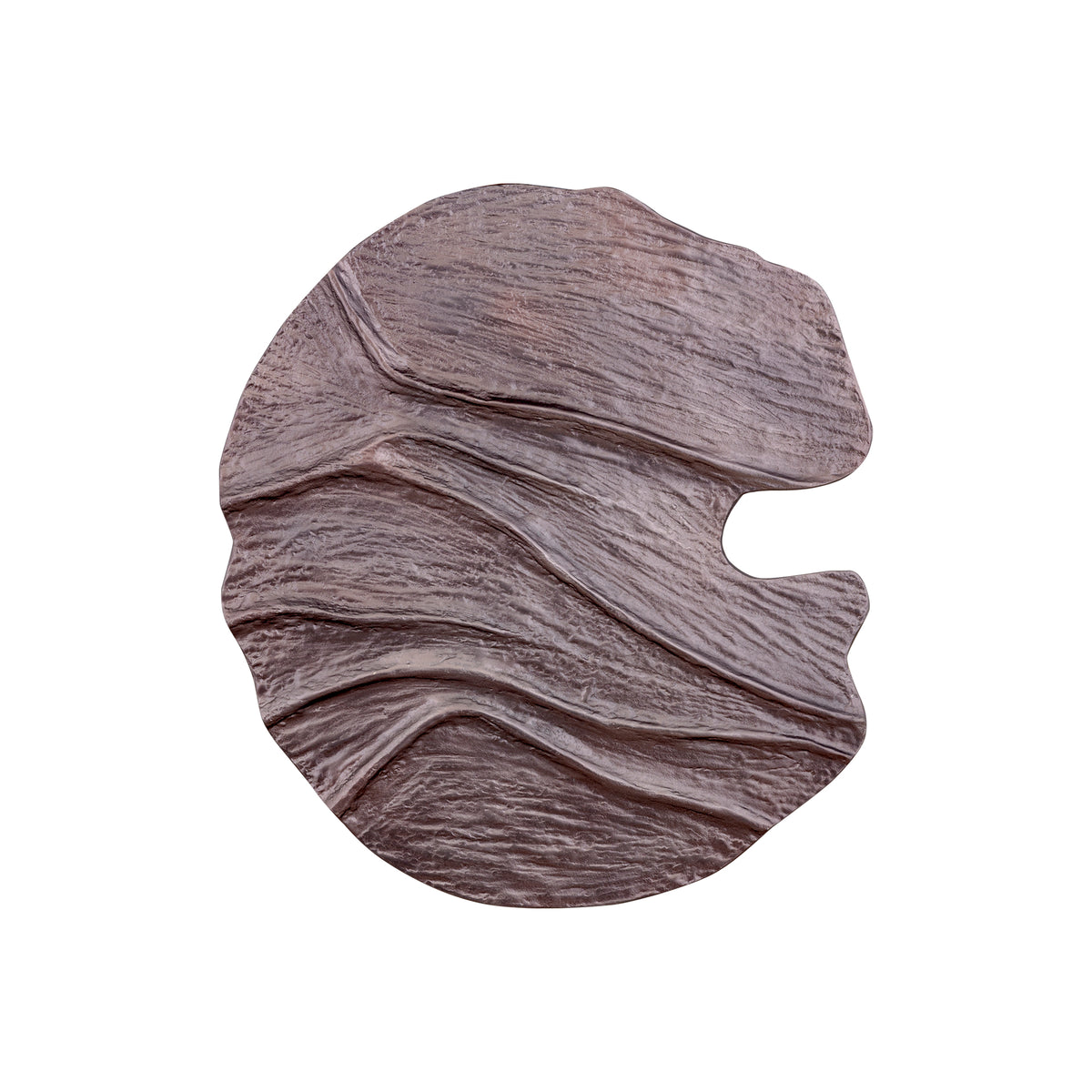 Samraj Bronze Casted Alu Wall Panel Wave Structure PTMD