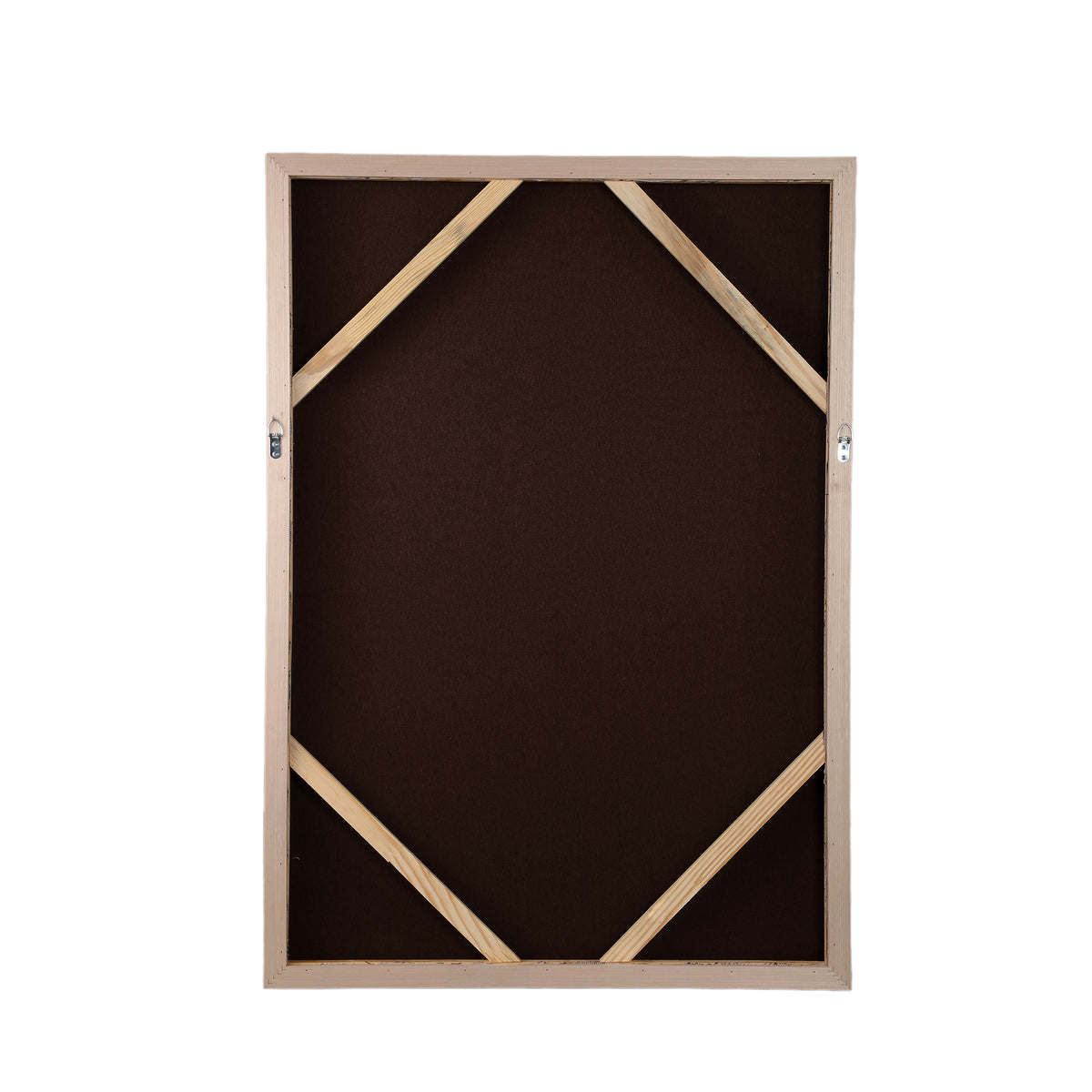 Wandpaneel Lorinde Canvas Bloem Light Brown PTMD