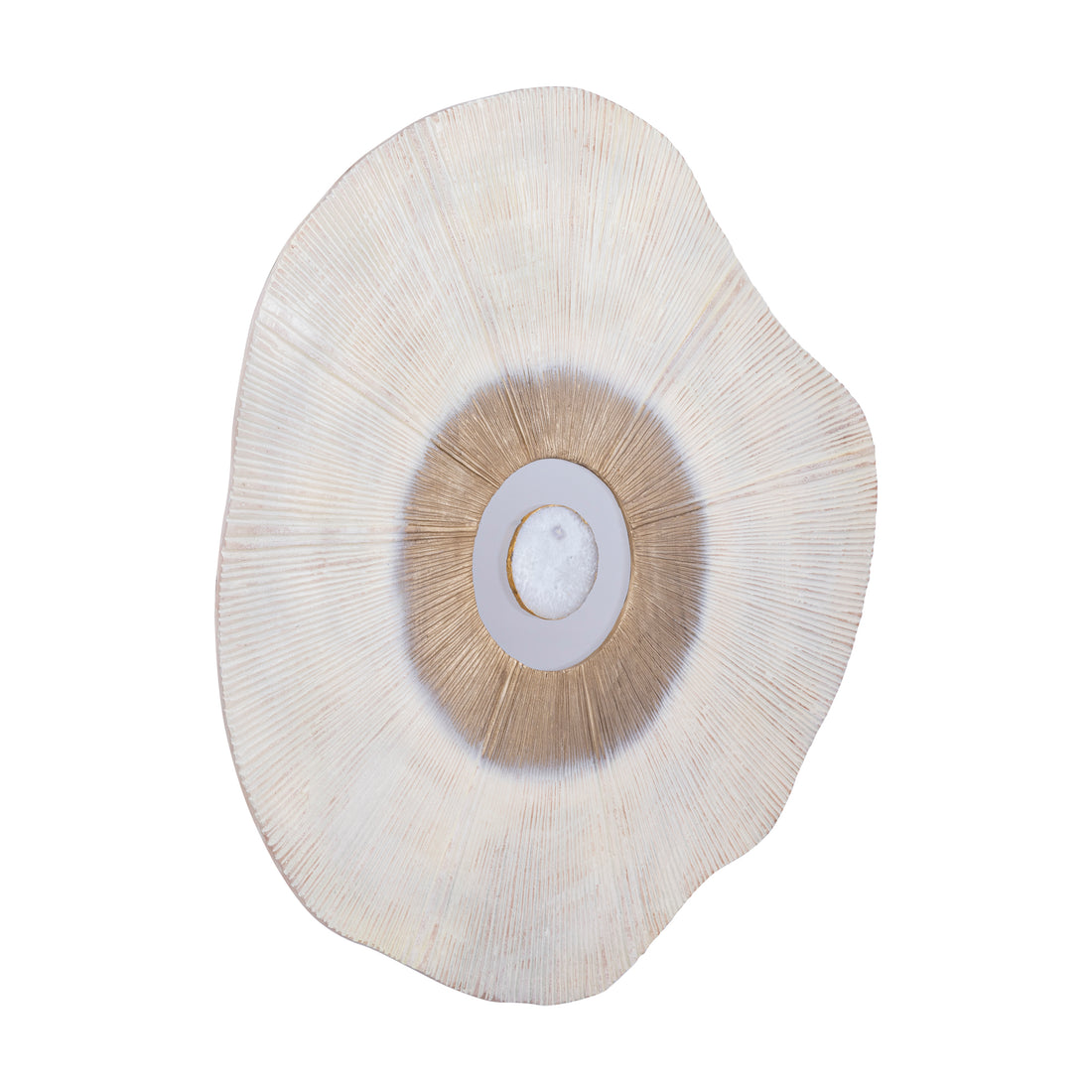 Wandpaneel Rella Beige Aluminium Center Stone Large PTMD
