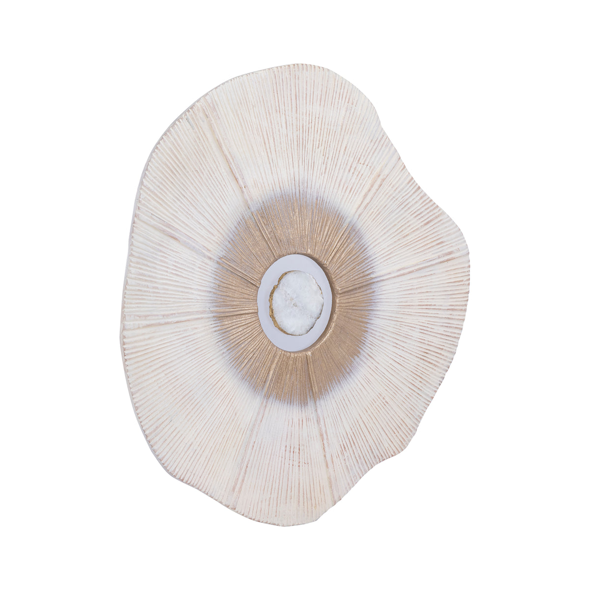 Wandpaneel Rella Beige Aluminium Center Stone Small PTMD