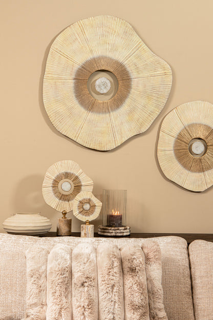Kody Beige Stone Wash casted alu ribbed pot S PTMD
