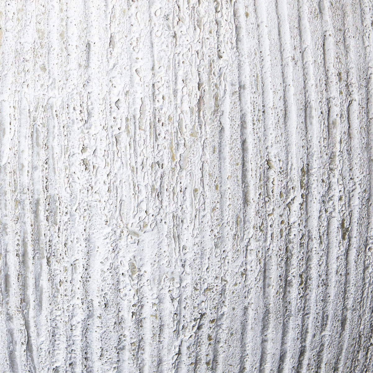 Bloempot Yolenda Crème Cement Fiber Streeppatroon Groot PTMD