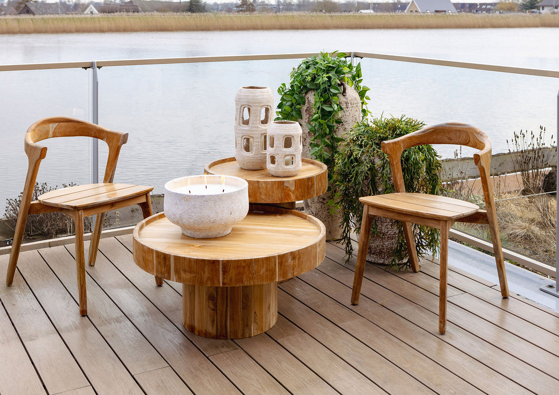 Salontafel Tiera Naturel Laag PTMD