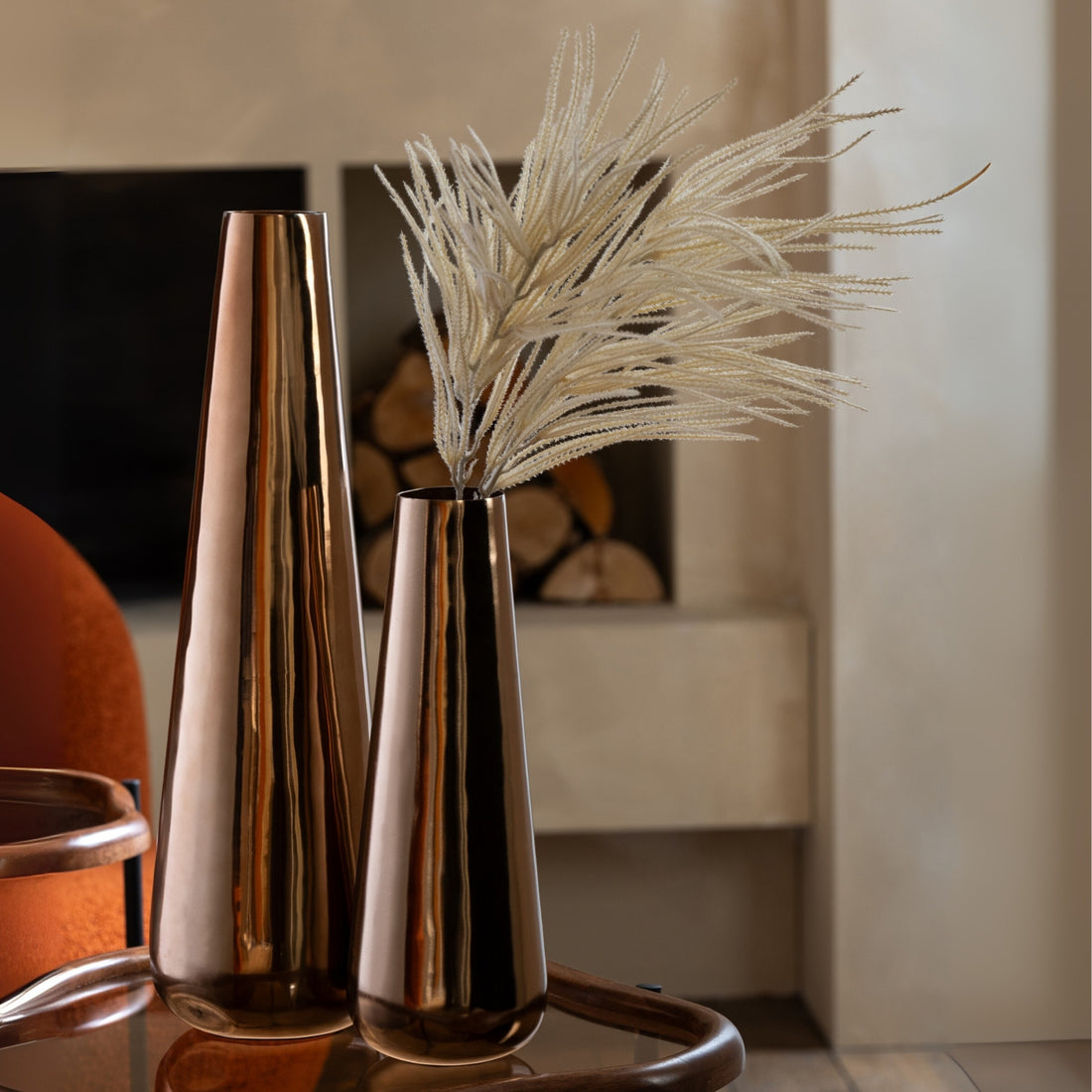 Elegante Vaas Rosé Goud Small J-Line