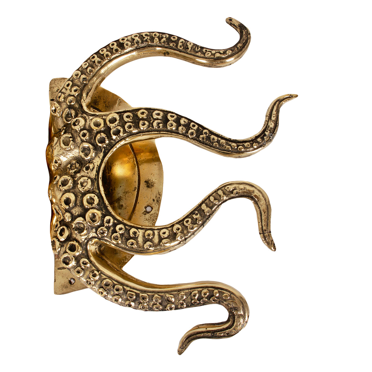 Unieke Messing Deurknoppen Octopus Set van 2 Pole to Pole