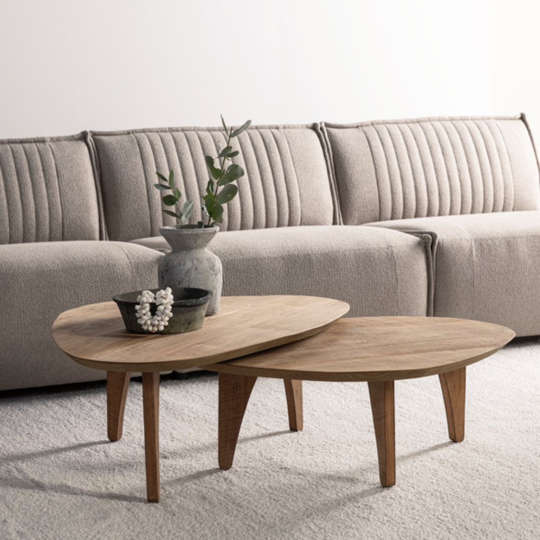DTP Home Bliss Salontafel Pebble Teak