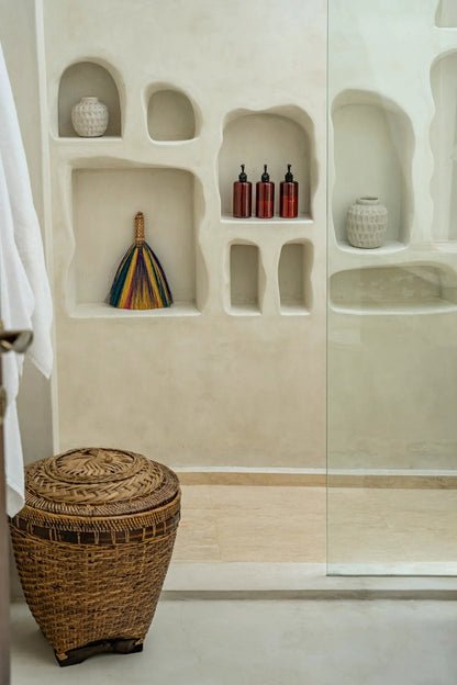 De Colonial Storage Mand Bruin Medium Bazar Bizar