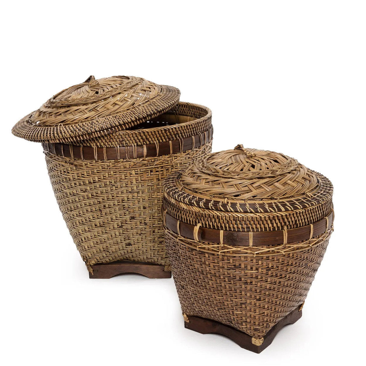 De Colonial Storage Mand Bruin Medium Bazar Bizar