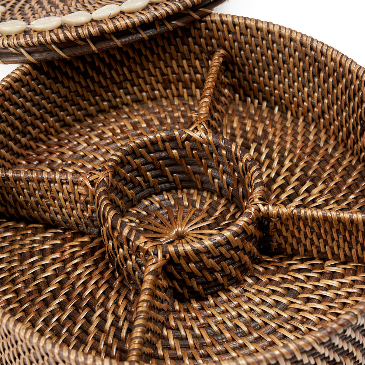 De Rattan Vakkenmand Natuurlijk Bruin Bazar Bizar