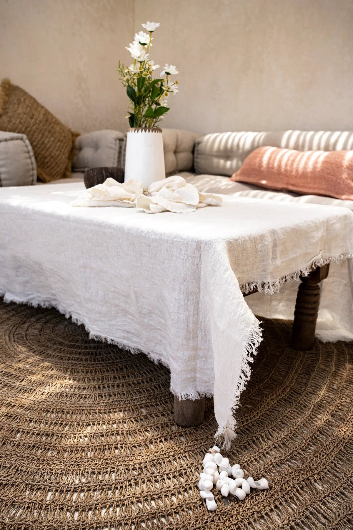 Het Seagrass Tapijt Naturel 100cm Bazar Bizar