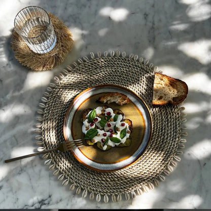 De Seagrass Shell Placemat - Natuurlijk Bazar Bizar
