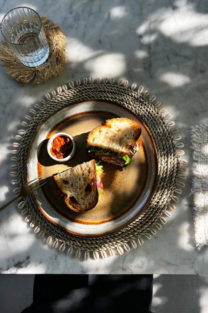 De Seagrass Shell Placemat - Natuurlijk Bazar Bizar