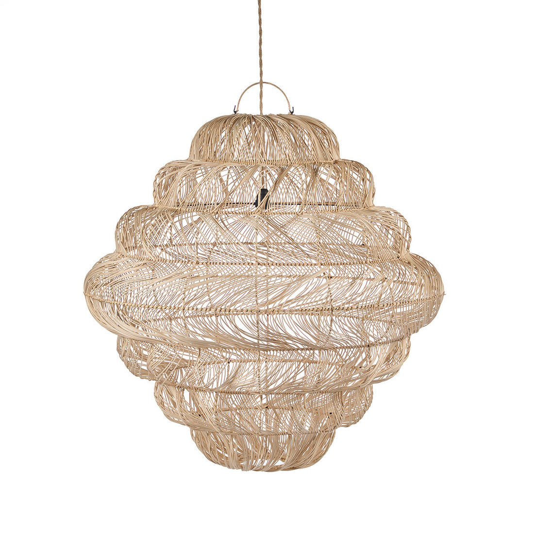 De Aurora Puff Hanglamp - Natuurlijk - XL Bazar Bizar