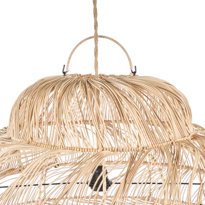De Aurora Puff Hanglamp - Natuurlijk - XL Bazar Bizar