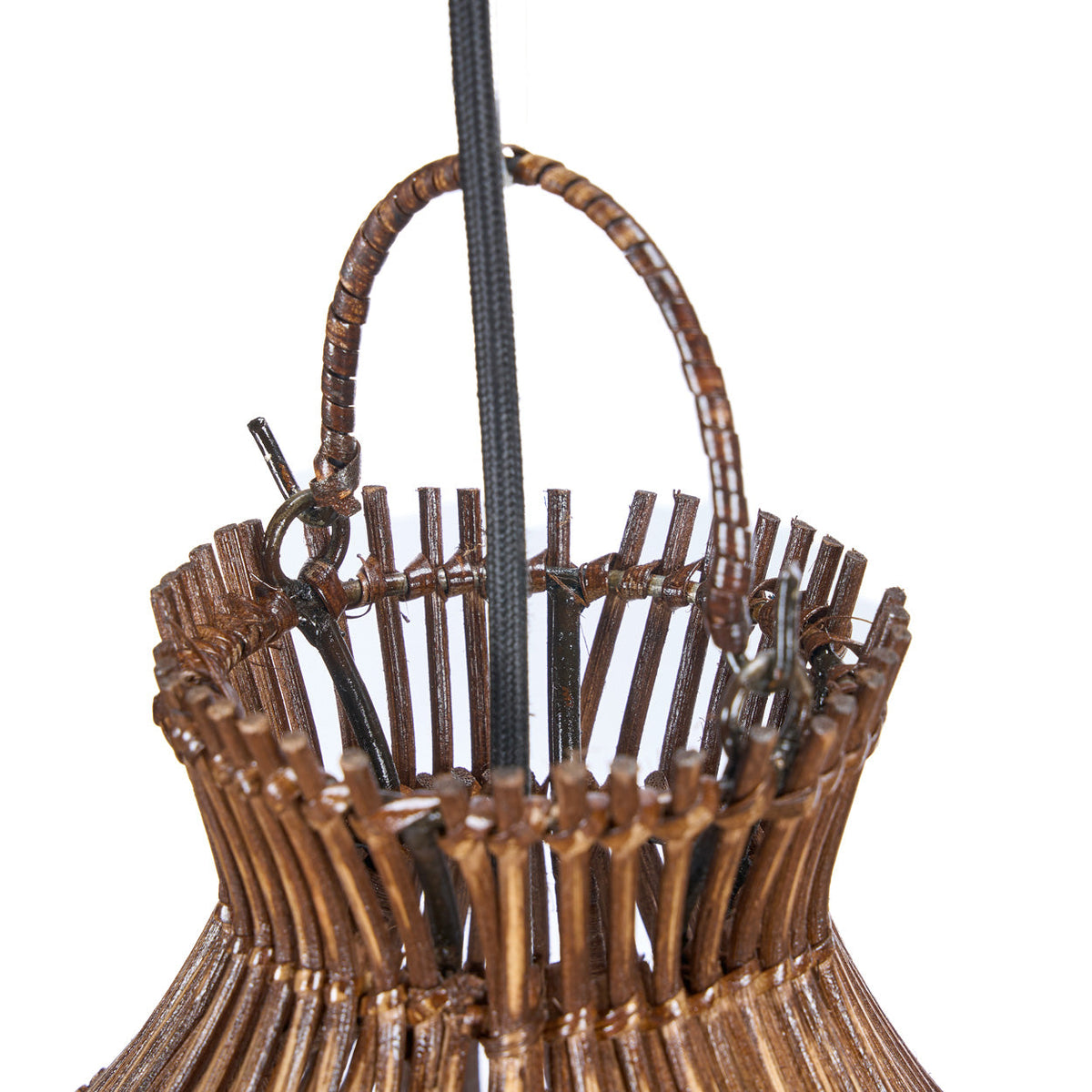 De Desert Gourd Hanglamp Donker Walnoot Large Bazar Bizar