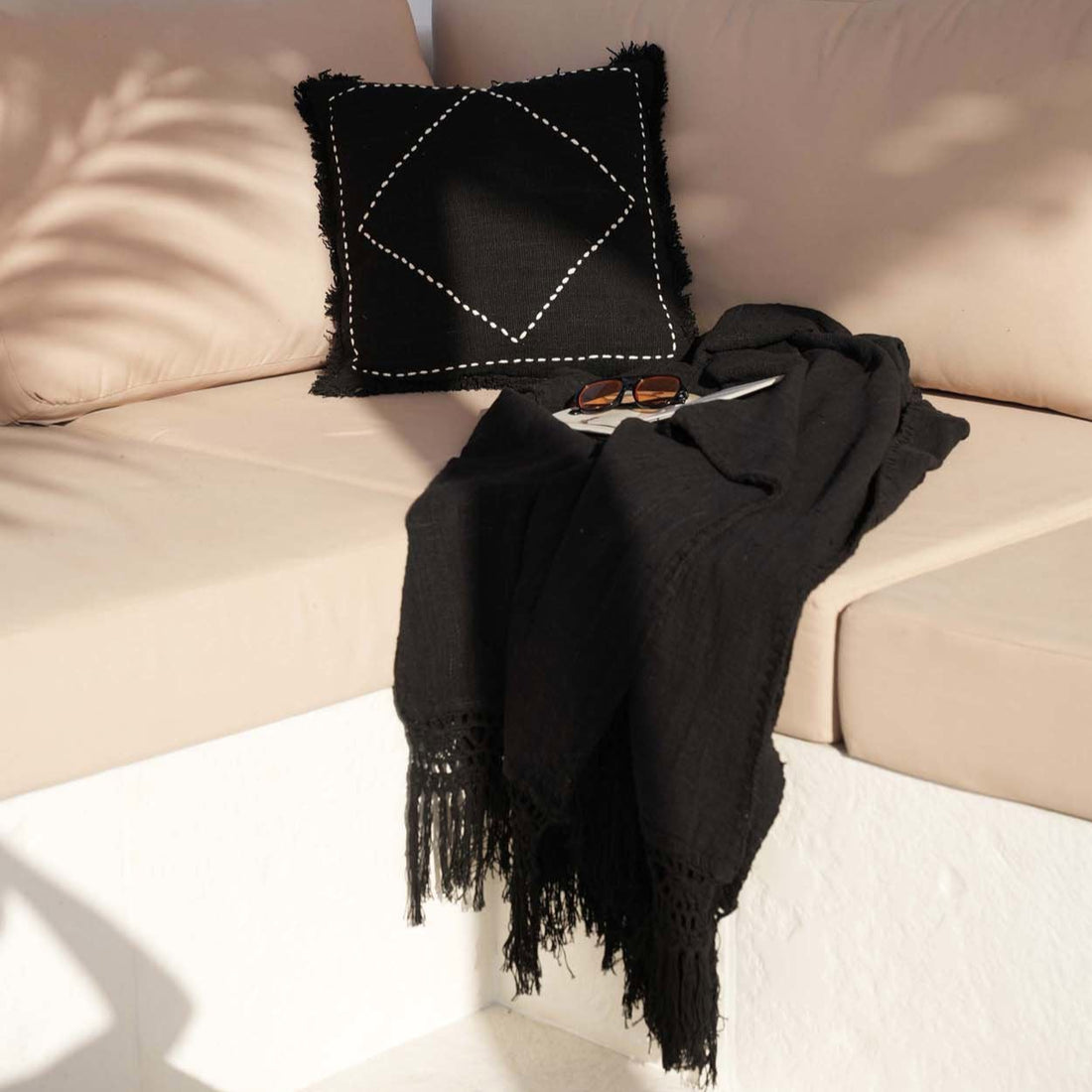 De Gypsy Bedsprei Zwart Bazar Bizar