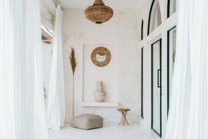 De Palm Tree Spiegel - Naturel - M 60x60cm Bazar Bizar