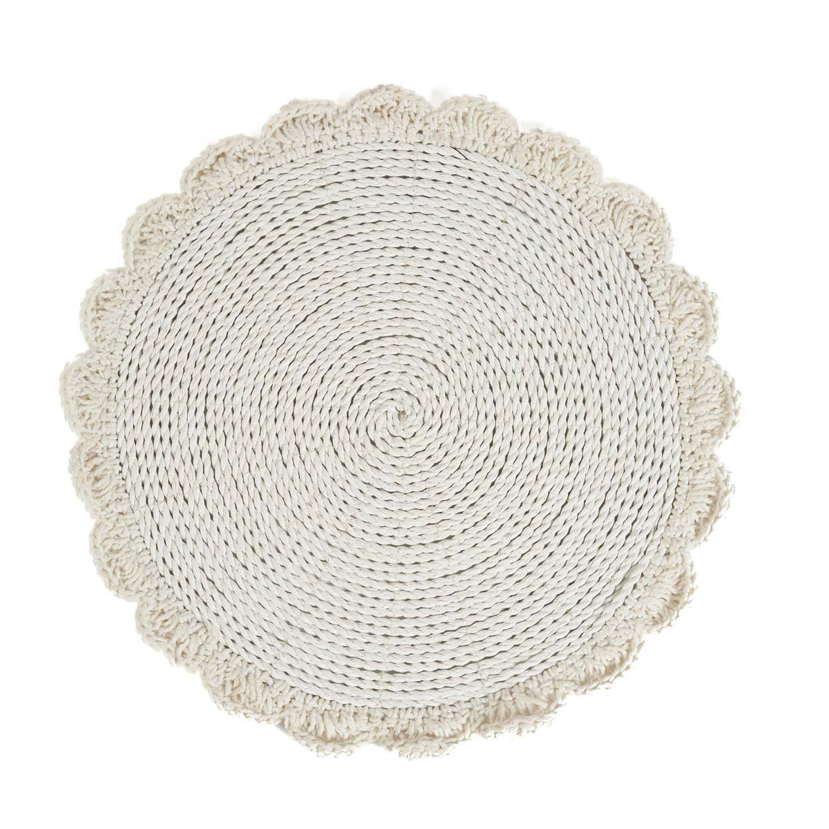 De Macrame Marriage Placemat - Naturel Bazar Bizar