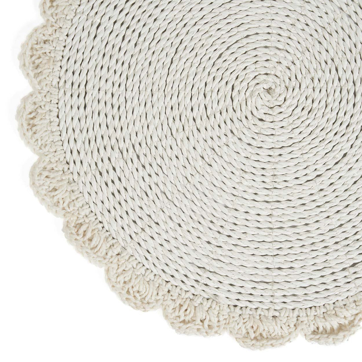De Macrame Marriage Placemat - Naturel Bazar Bizar