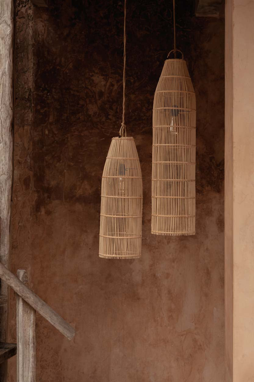 De Fish Trap Hanglamp Naturel Medium Bazar Bizar