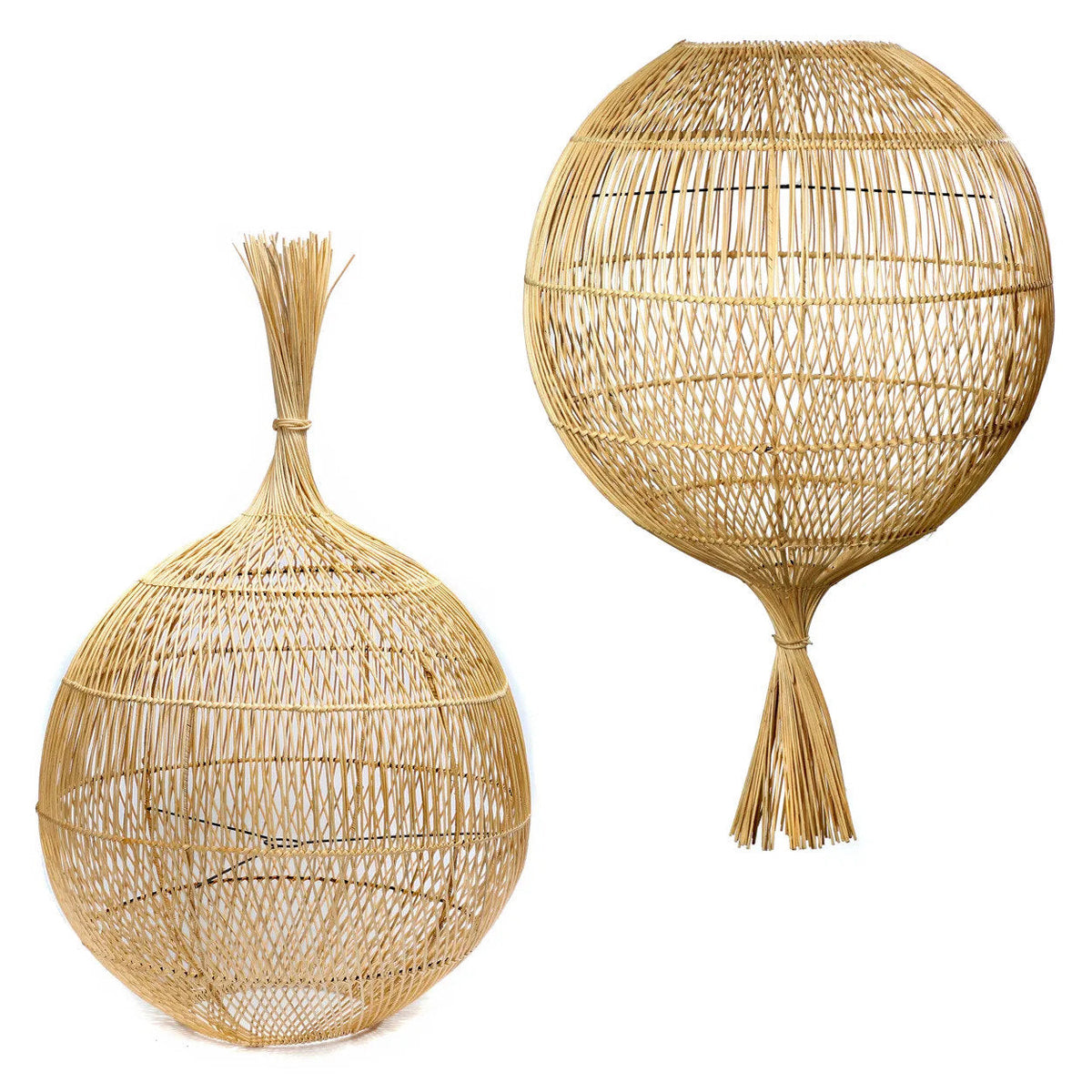 De Wonton Vloerlamp  - Naturel