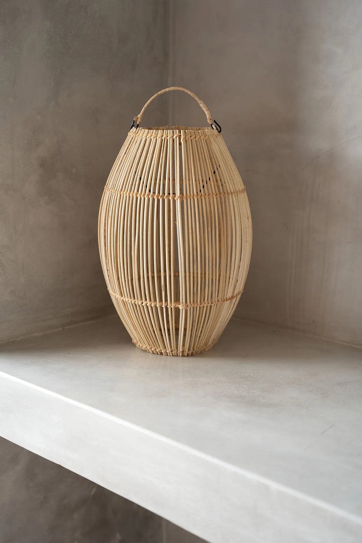 De Zuri Hanglamp - Naturel - Medium Bazar Bizar