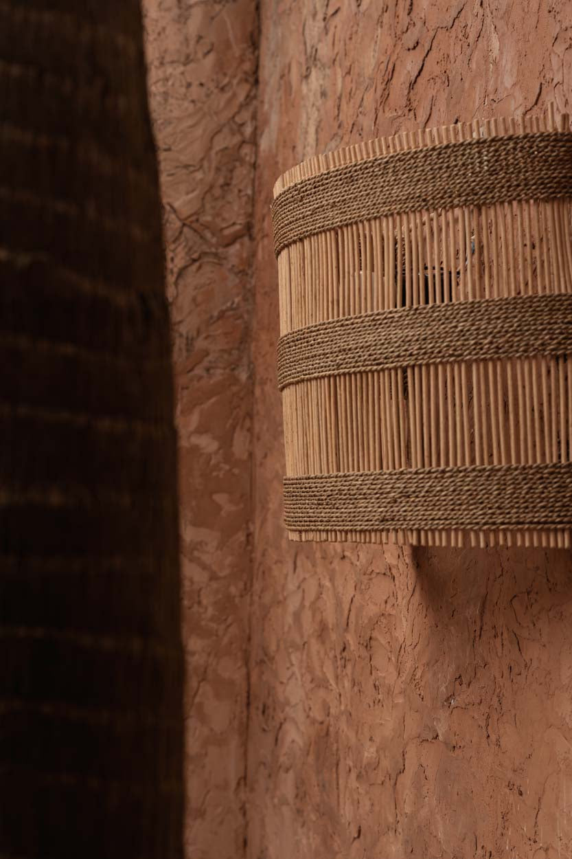 De Doedoe Wandlamp Natural M Bazar Bizar