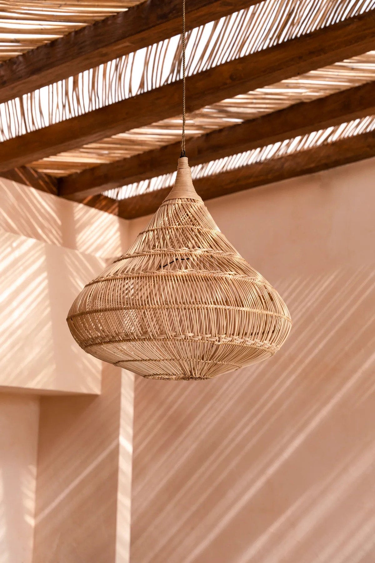 De Drop Hanglamp - Naturel - M Bazar Bizar